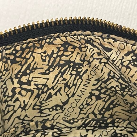 Rebecca Minkoff  crossbody leather black purse bag golden chain classic - Picture 16 of 16